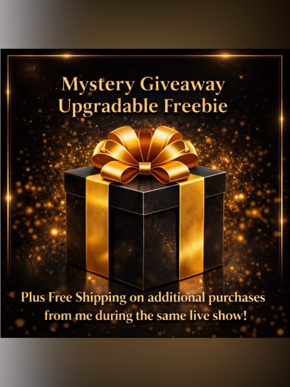 Mystery Giveaway + Free Shipping (Follow me on IG to chat Luxury!)